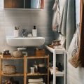 Maximizing Space in a Bathroom with Smart Mirrors and Lighting Options